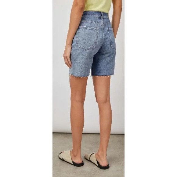 NWT The Rails Beachwood Bermuda Jean Shorts-sz 24 - Picture 2 of 10